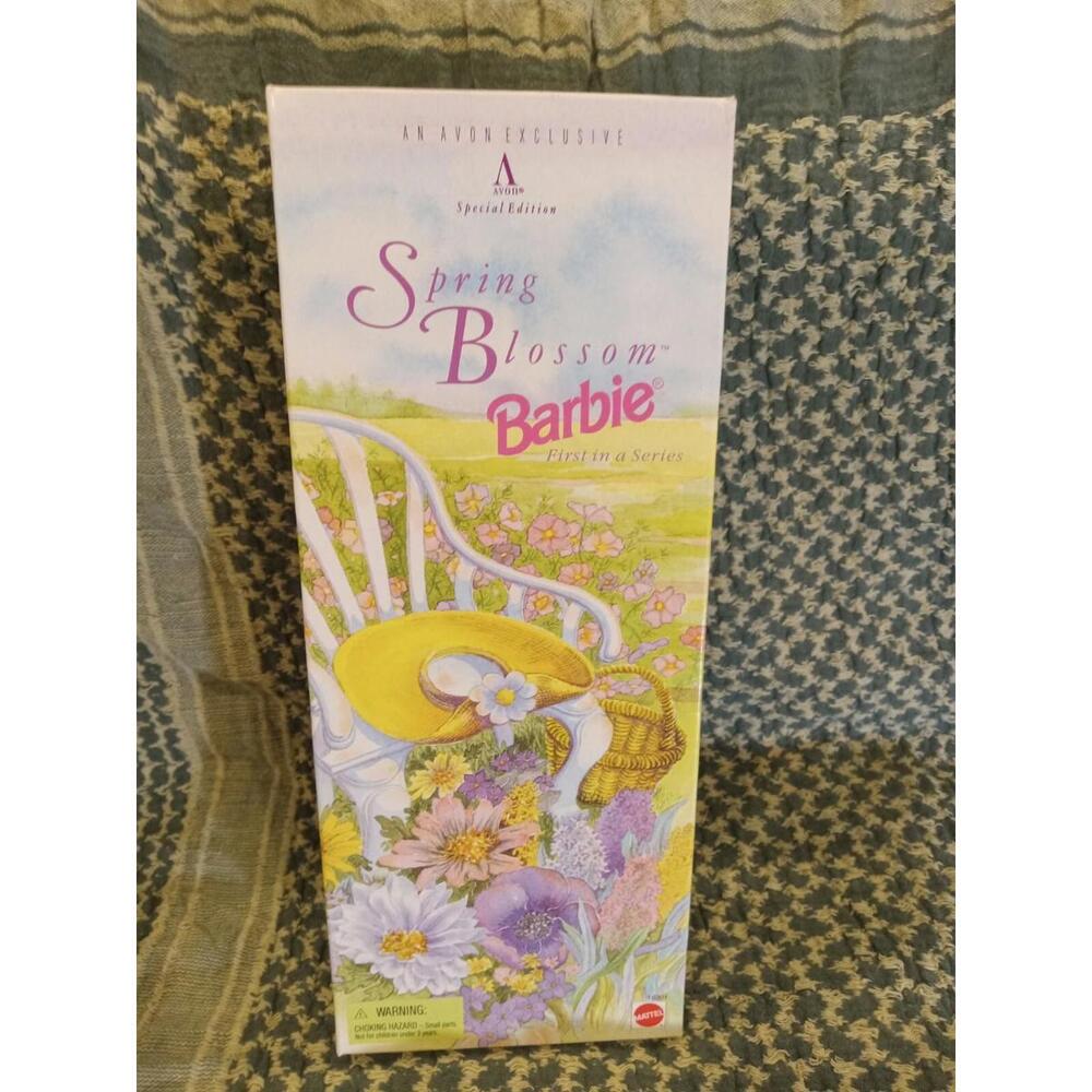 Barbie Doll Mattel Avon Spring Tea Party Barbie First In Series 1995 NIB   R